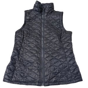 North Face Quilted Vest Thermoball Dark Navy Blue Size Medium